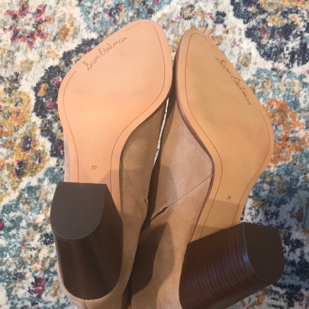Sam Edelman vintage suede tan booties - Picture 7 of 8